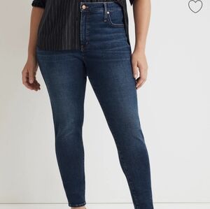Madewell 10" High Rise Skinny Size 32
